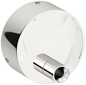 Стилье Короб скрытого подключения для электрических полотенцесушителей d5,7 см, цвет: хром глянцевый 00100-0500