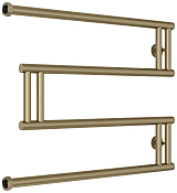 Сунержа High-Tech+ Полотенцесушитель водяной 66х52,8h см, цвет: золотой шёлк матовый 32-4050-5065