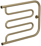 Сунержа Лира Полотенцесушитель водяной 66х53,6h см, цвет: золотой шёлк матовый 32-4011-5065