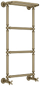 Сунержа Ренессанс Полотенцесушитель водяной с полкой 47,2х103,3h см, цвет: золотой шёлк матовый 32-0281-9640
