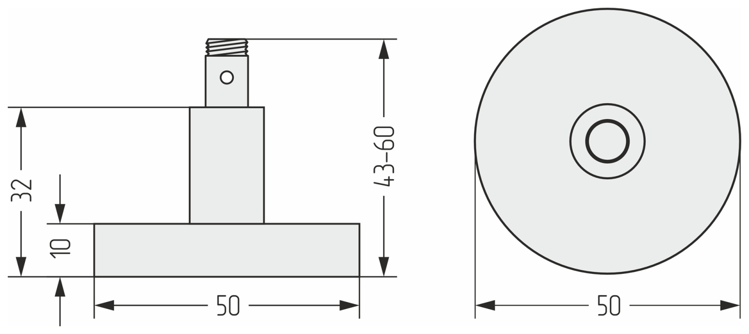 Сунержа Tube Кронштейн телескопический для полотенцесушителей 5х6х5h см, цвет: чёрный матовый 31-1500-0000