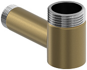 Сунержа Уголок переходной НР G 1/НР G 1/2, цвет: золотой шёлк матовый 32-1506-0112