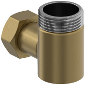 Сунержа Уголок переходной НР G 1/НГ G 3/4, цвет: золотой шёлк матовый 32-1505-0134