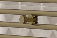 Сунержа Каньон Вешалка полотенцесушителя одинарная, цвет: золотой шёлк матовый 32-2010-0003