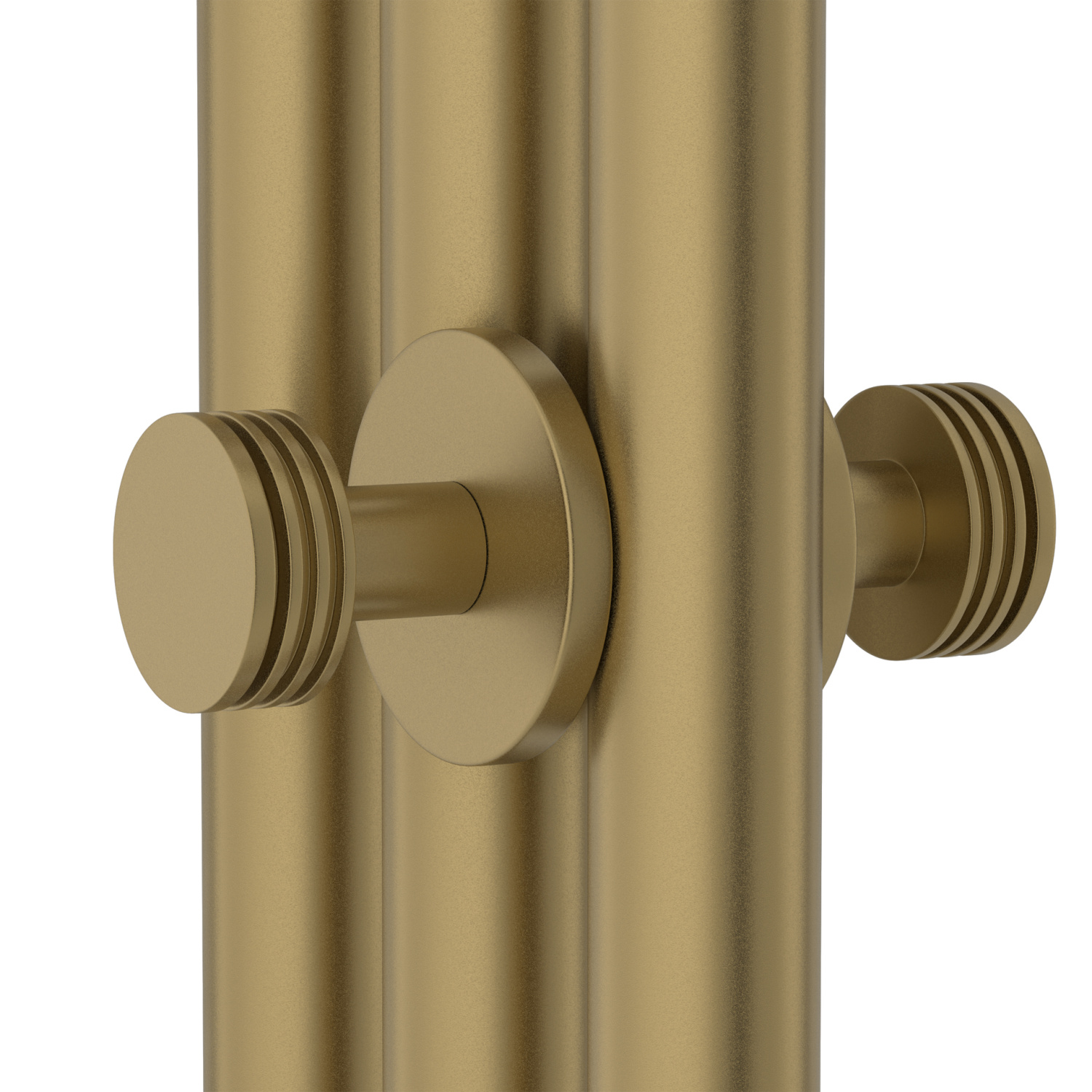 Сунержа Каньон Вешалка полотенцесушителя двойная, цвет: золотой шёлк матовый 32-2010-0004