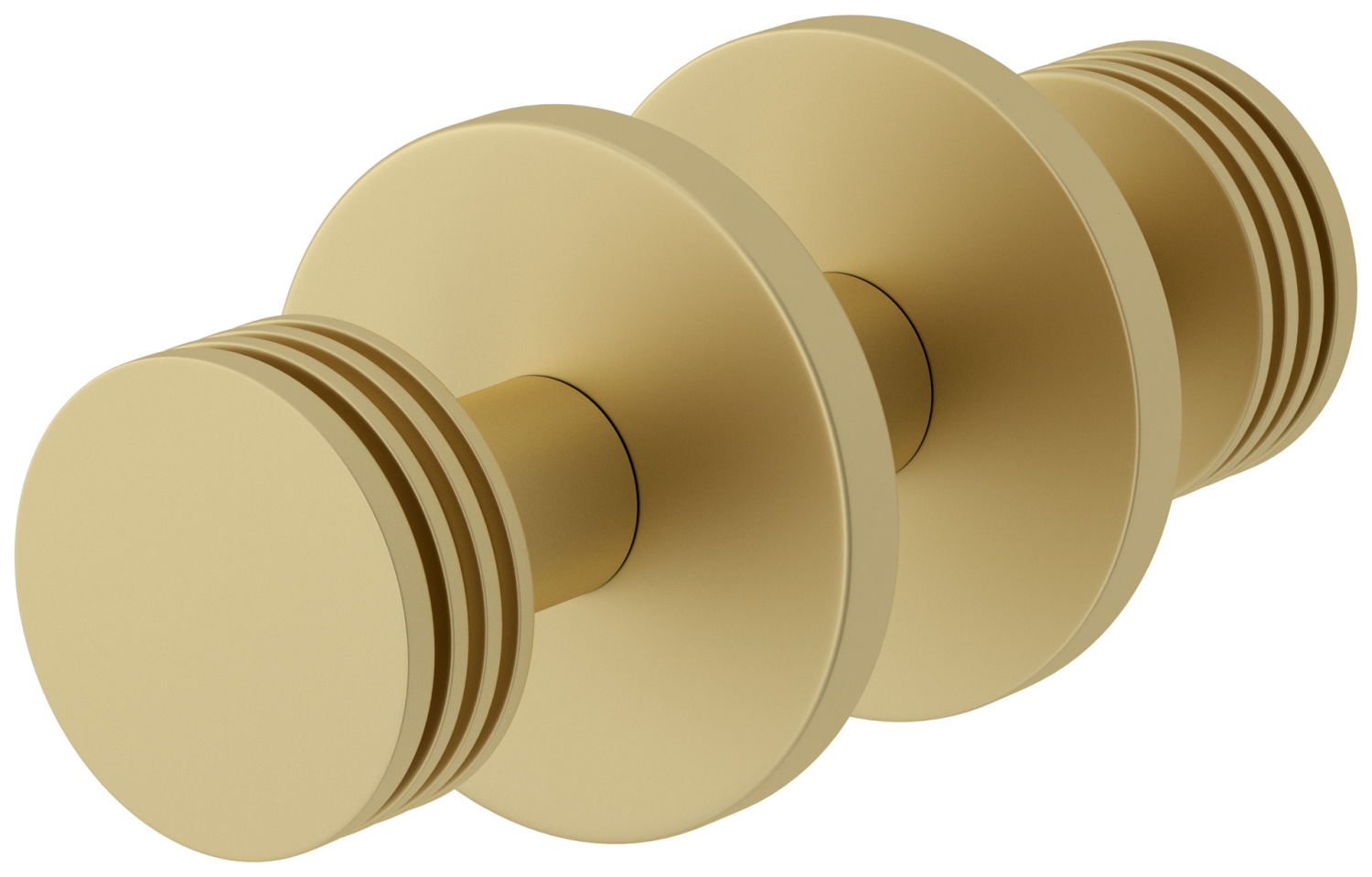 Сунержа Каньон Вешалка полотенцесушителя двойная, цвет: шампань матовая 022-2010-0004