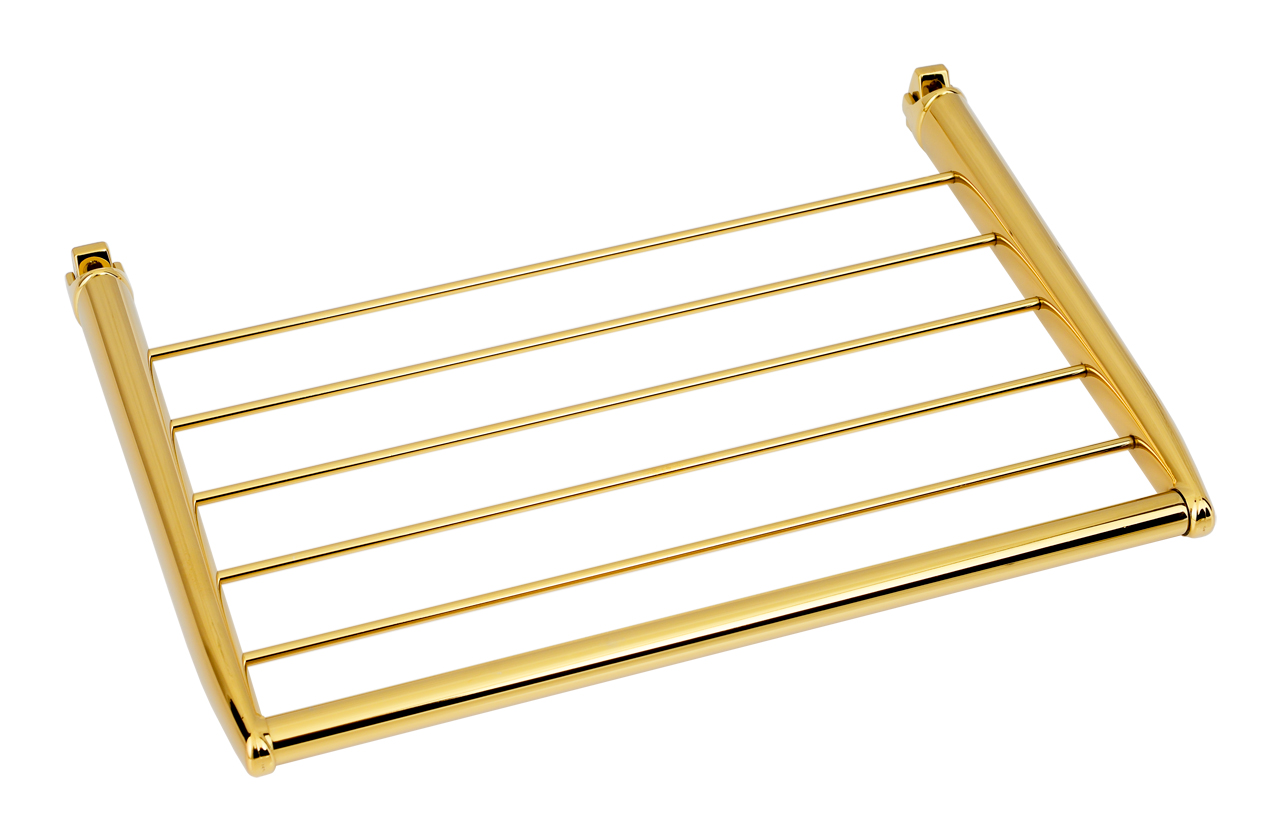 Сунержа Полка полотенцесушителя прямая, цвет: золото глянцевое 03-2006-0370