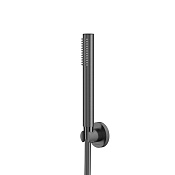 Whitecross Душевой гарнитур: лейка 1 режим, шланг 150 см, цвет: графит брашированный SET50MICROGM
