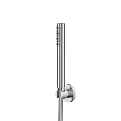 Whitecross Душевой гарнитур: лейка 1 режим, шланг 150 см, цвет: никель брашированный SET50MICRONIB