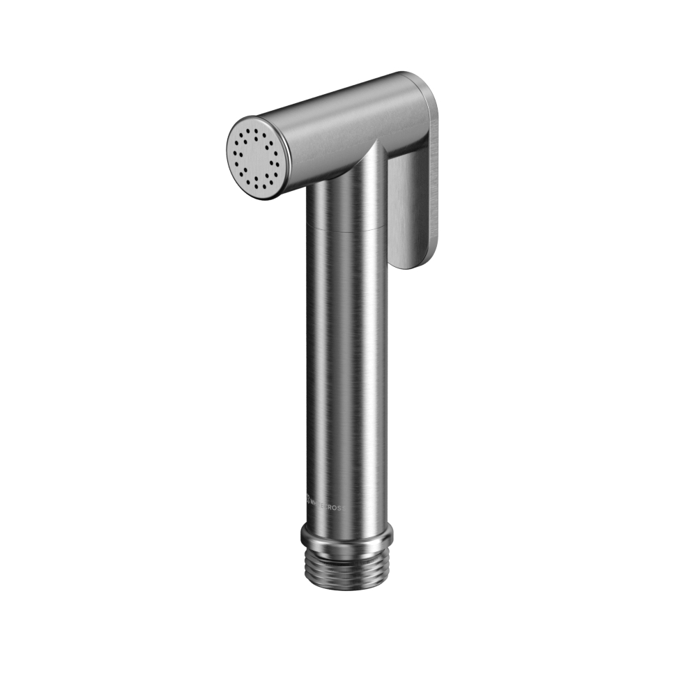 Whitecross Y Лейка гигиеническая из латуни, цвет: никель брашированный BIDETTA-NIB