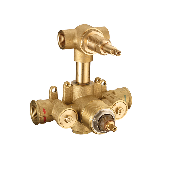 Cisal Complementi Встраиваемая часть термостатического смесителя на 2 потребителя ZA01910104