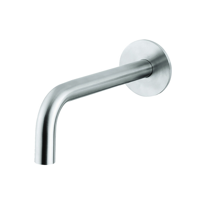 Cisal Xion Излив для ванны настенный 19 см, цвет: brushed stainless steel XI000240D1