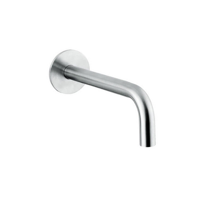 Cisal Less New Излив для ванны настенный 25 см, цвет: brushed stainless steel ZZ9A7800D1