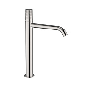 Cisal X32 Смеситель для раковины, без д/к, высота излива 20 см, цвет: brushed stainless steel X1003544D1