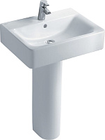 Ideal Standard Connect Раковина подвесная 50x46 см, с переливом, цвет: euro white E788401