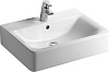 Ideal Standard Connect Раковина подвесная 60x46 см, с переливом, цвет: euro white E794501