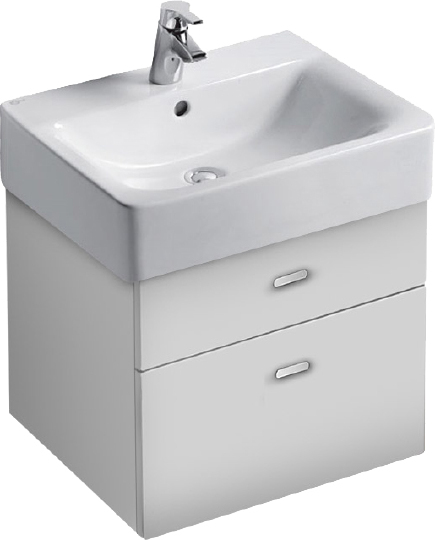 Ideal Standard Connect Раковина подвесная 60x46 см, с переливом, цвет: euro white E794501