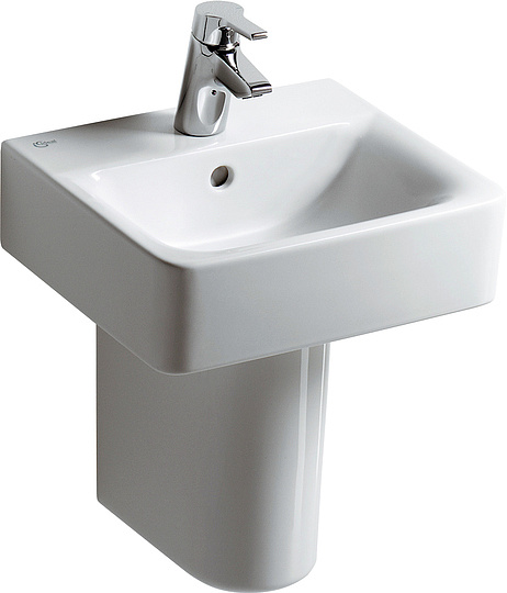 Ideal Standard Connect Раковина подвесная 40x36 см, с переливом, цвет: euro white E803301