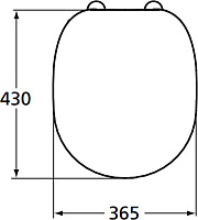 Ideal Standard Connect Крышка-сиденье для унитаза, цвет: euro white E712801