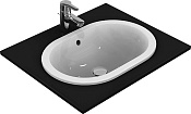 Ideal Standard Connect Раковина встраиваемая сверху 55x38 см, с переливом, цвет: euro white E504701