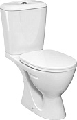 Ideal Standard Ecco-Eurovit Чаша для унитаза моноблок с крышкой микролифт, цвет: euro white W908701