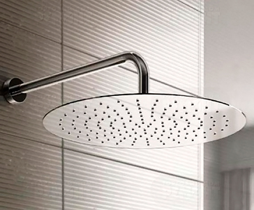 Ideal Standard Верхний душ 40 см, 1 режим, без кронштейна, цвет: stainless steel B0386MY