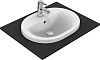 Ideal Standard Connect Раковина встраиваемая сверху 55x43 см, с переливом, цвет: euro white E503901