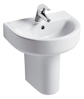 Ideal Standard Connect Раковина подвесная 45x36 см, с переливом, цвет: euro white E796801