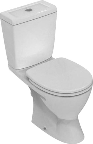 Ideal Standard Eurovit Чаша для унитаза моноблок с крышкой, цвет: euro white V337001