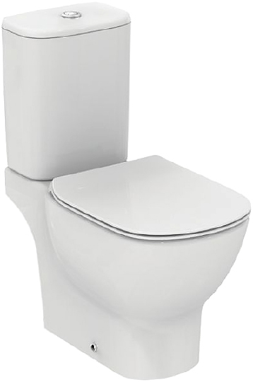 Ideal Standard Tesi Чаша для унитаза моноблок безободковая, цвет: euro white T008701
