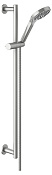 Keuco Ixmo Душевой гарнитур: штанга 85,5 см, шланг 160см, душ. лейка 3 вида струи, цвет: нерж. сталь 59587 210801
