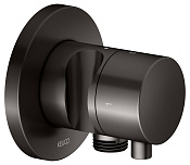 Keuco Ixmo Запорный вентиль с переключателем на 2 потреб. DN15 и держ. лейки, цвет:титан черный 59557 351201