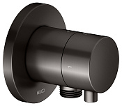 Keuco Ixmo Запорный вентиль с переключателем на 2 потреб. DN15 и выводом шланга, цвет: титан черный 59557 351101