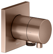 Keuco Ixmo Запорный вентиль с переключателем на 2 потреб. DN15 и выводом шланга, цвет: красное зол. 59557 291102