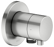 Keuco Ixmo Запорный вентиль с переключателем на 2 потреб. DN15 и выводом шланга, цвет: нерж. сталь 59557 211101