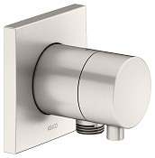 Keuco Ixmo Вентиль-переключатель на 2 потреб. DN15, внешняя часть, вывод для шланга, цвет: никель 59556 051102