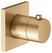 Keuco Ixmo Смеситель для душа термостатический, на 1 потребитель, внешняя часть, встр., цвет: латунь 59553 250002