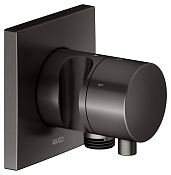 Keuco Ixmo Запорный вентиль с переключателем на 3 потреб. DN15 и держ. лейки, цвет: титан черный 59549 351202