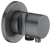 Keuco Ixmo Запорный вентиль с переключателем на 3 потреб. DN15 и держателем лейки, цвет:хром черный 59549 131201