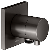 Keuco Ixmo Вентиль-переключатель на 3 потреб. DN15, внеш. часть, с выводом шланга, цвет:титан черный 59548 351102