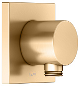 Keuco Ixmo Шланговое подключение DN15, квадратная розетка, цвет: латунь 59547 250002