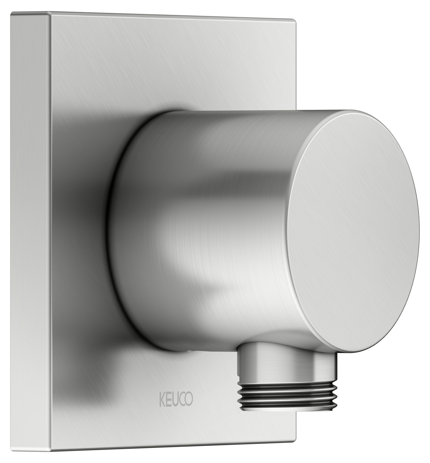 Keuco Ixmo Шланговое подключение DN15, квадратная розетка, цвет: нержавеющая сталь 59547 210002