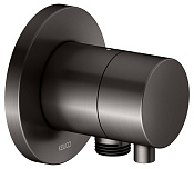 Keuco Ixmo Запорный вентиль DN15, внешняя часть, c выводом для шланга, цвет: титан черный 59541 351101