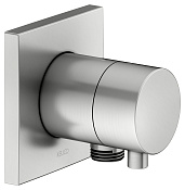 Keuco Ixmo Запорный вентиль DN15, внешняя часть, c выводом для шланга, цвет: нержавеющая сталь 59541 211102