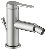 Keuco Ixmo Смеситель для биде, с донным клапаном G1 1/4, цвет: нержавеющая сталь 59509 213000