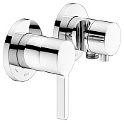 Keuco Edition 400 Смеситель для душа встраиваемый, на 2 потреб., с держ. и переключателем, цвет:хром 51551 011221