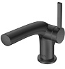 Keuco Edition 400 Смеситель для раковины рычажный 80, с д/к и гарнитуром слива, цвет: хром черный 51504 130000