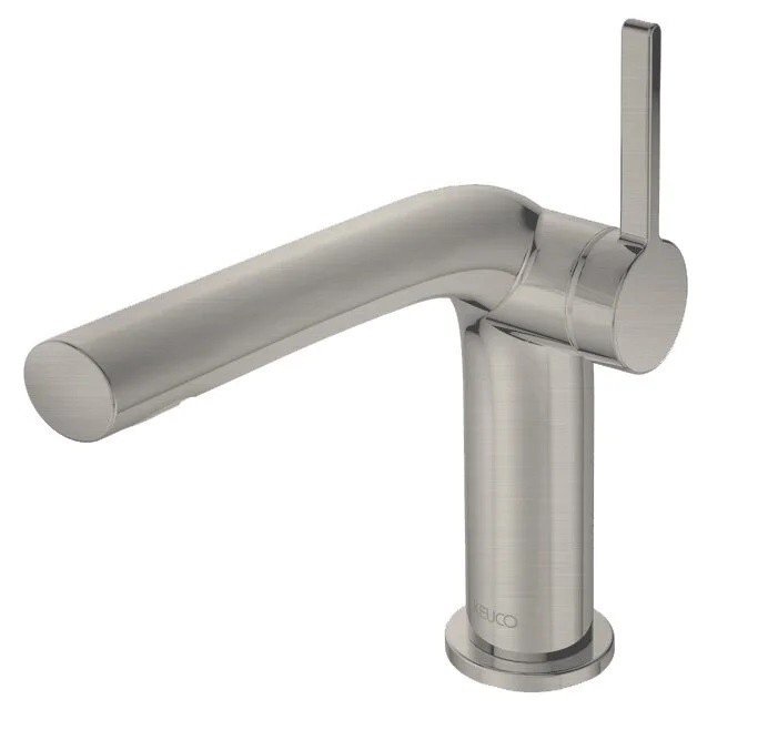 Keuco Edition 400 Смеситель для раковины рычажный 120, с д/к и гарнитуром для слива, цвет: никель 51504 050002