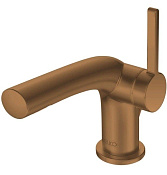 Keuco Edition 400 Смеситель для раковины рычажный 80, без д/к и гарнитура для слива, цвет: бронза 51504 030100