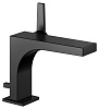 Keuco Edition 11 Смеситель для раковины рычажный 110, с д/к и гарнитуром, цвет: черный матовый 51104 370000